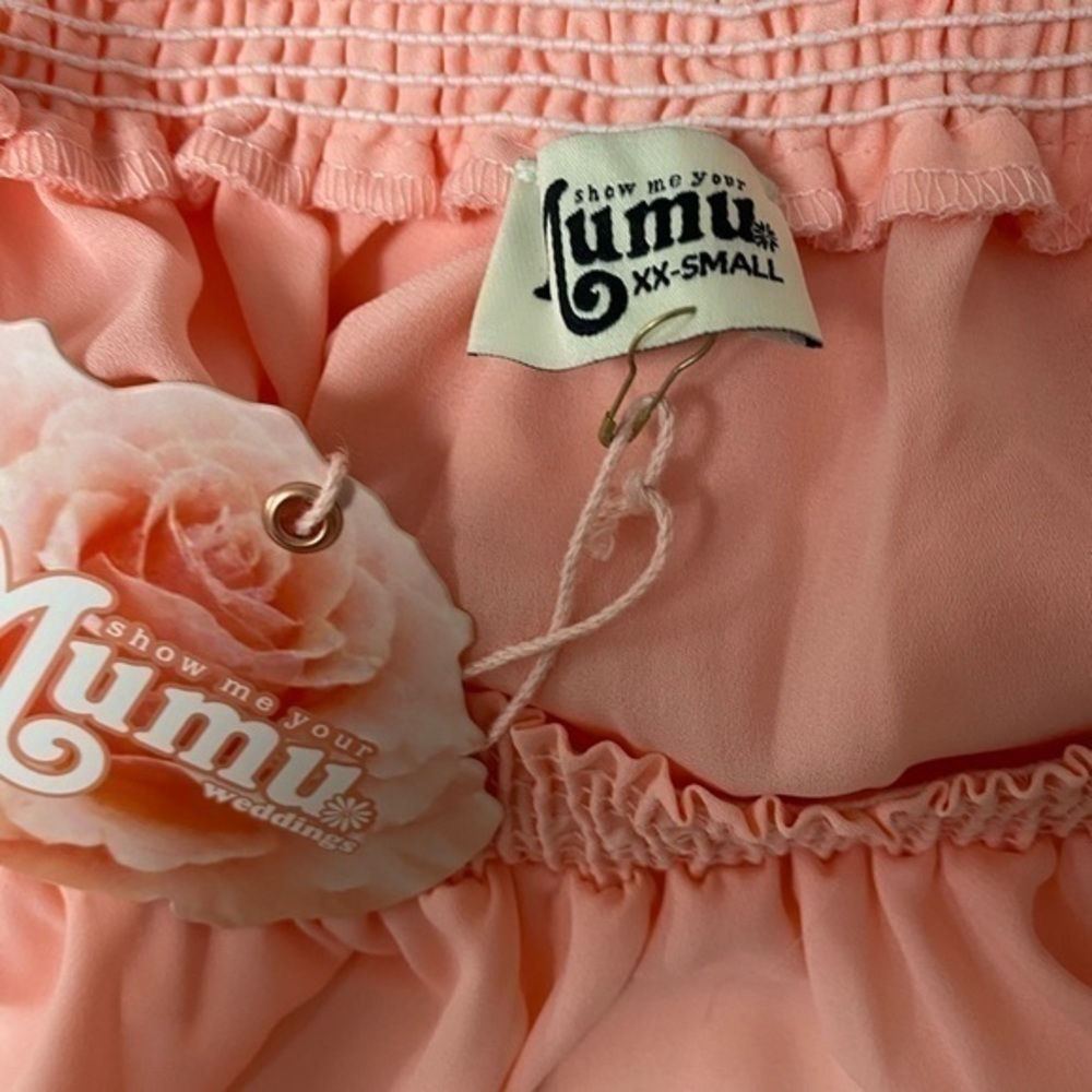 NWT SMYM Hacienda Maxi Dress in Frost Pink Crisp - Picture 7 of 9